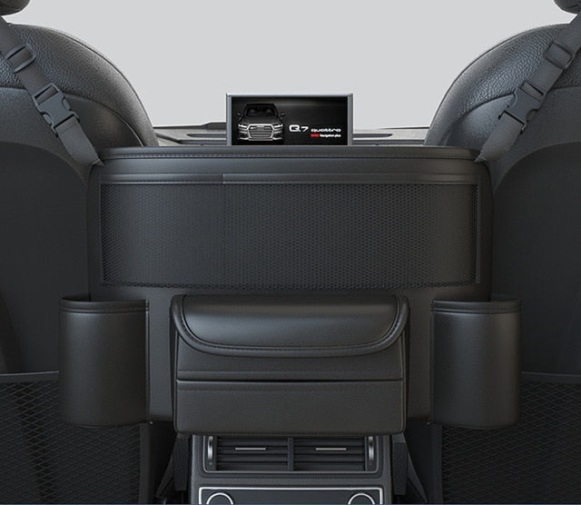 Luxurious Leather Car Storage Bag