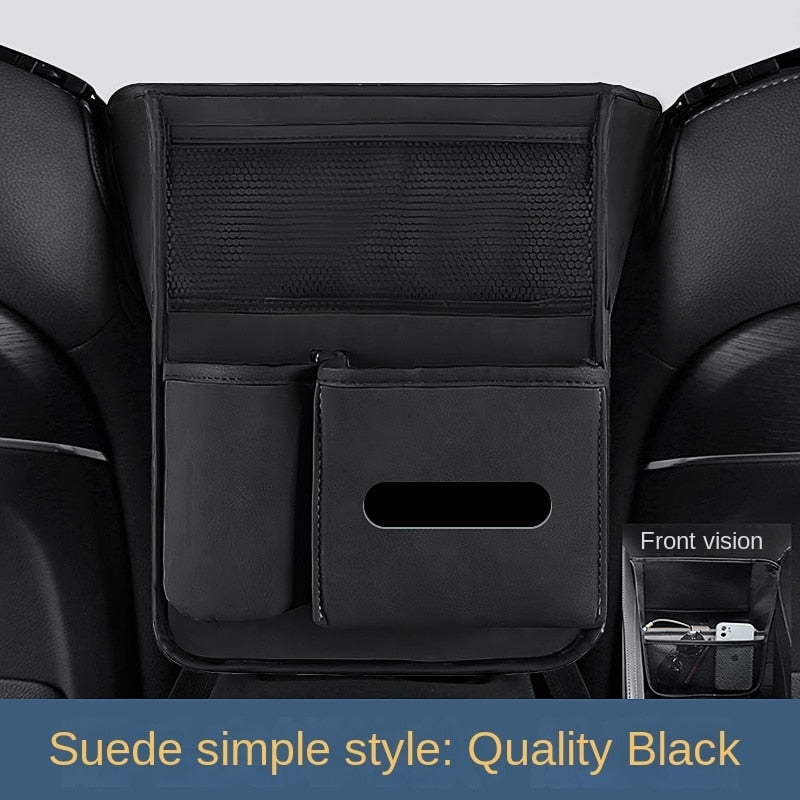 Luxurious Leather Car Storage Bag