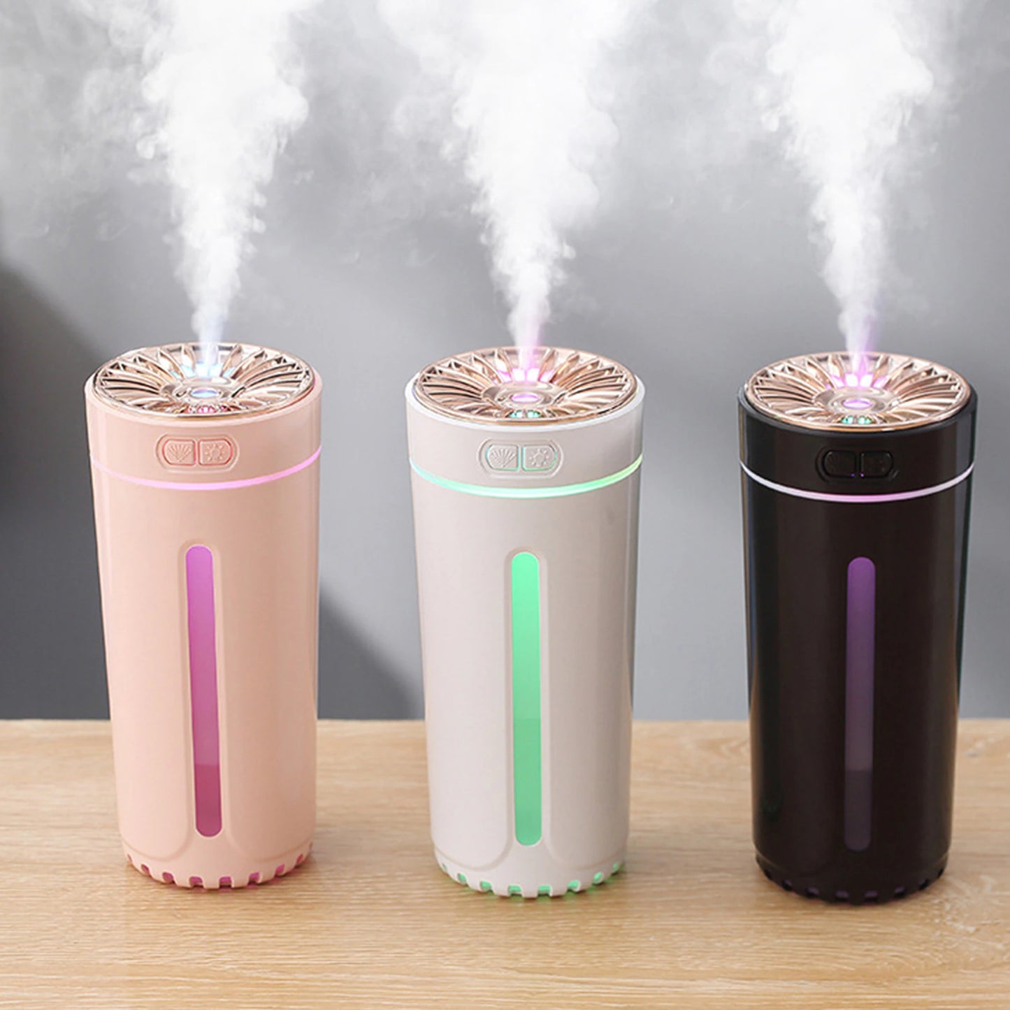 Anxiety Relief Car Humidifier With LED Lights