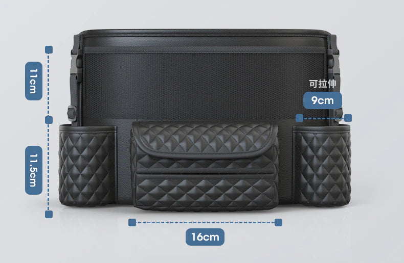 Luxurious Leather Car Storage Bag