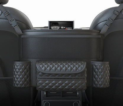 Luxurious Leather Car Storage Bag
