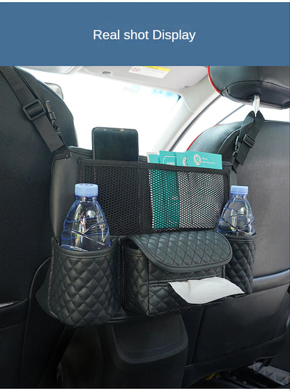 Luxurious Leather Car Storage Bag