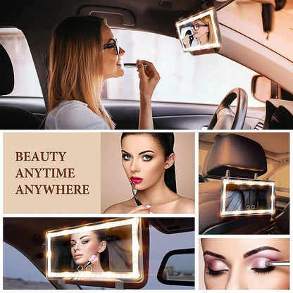 AutoGlam Visor Vanity Makeup Mirror