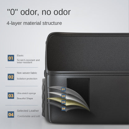 Luxurious Leather Car Storage Bag
