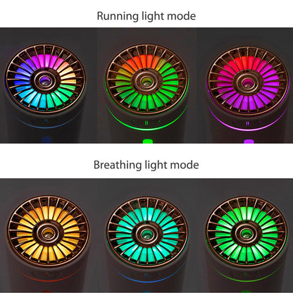 AquaGlow Anxiety Relief Car Humidifier With LED Lights